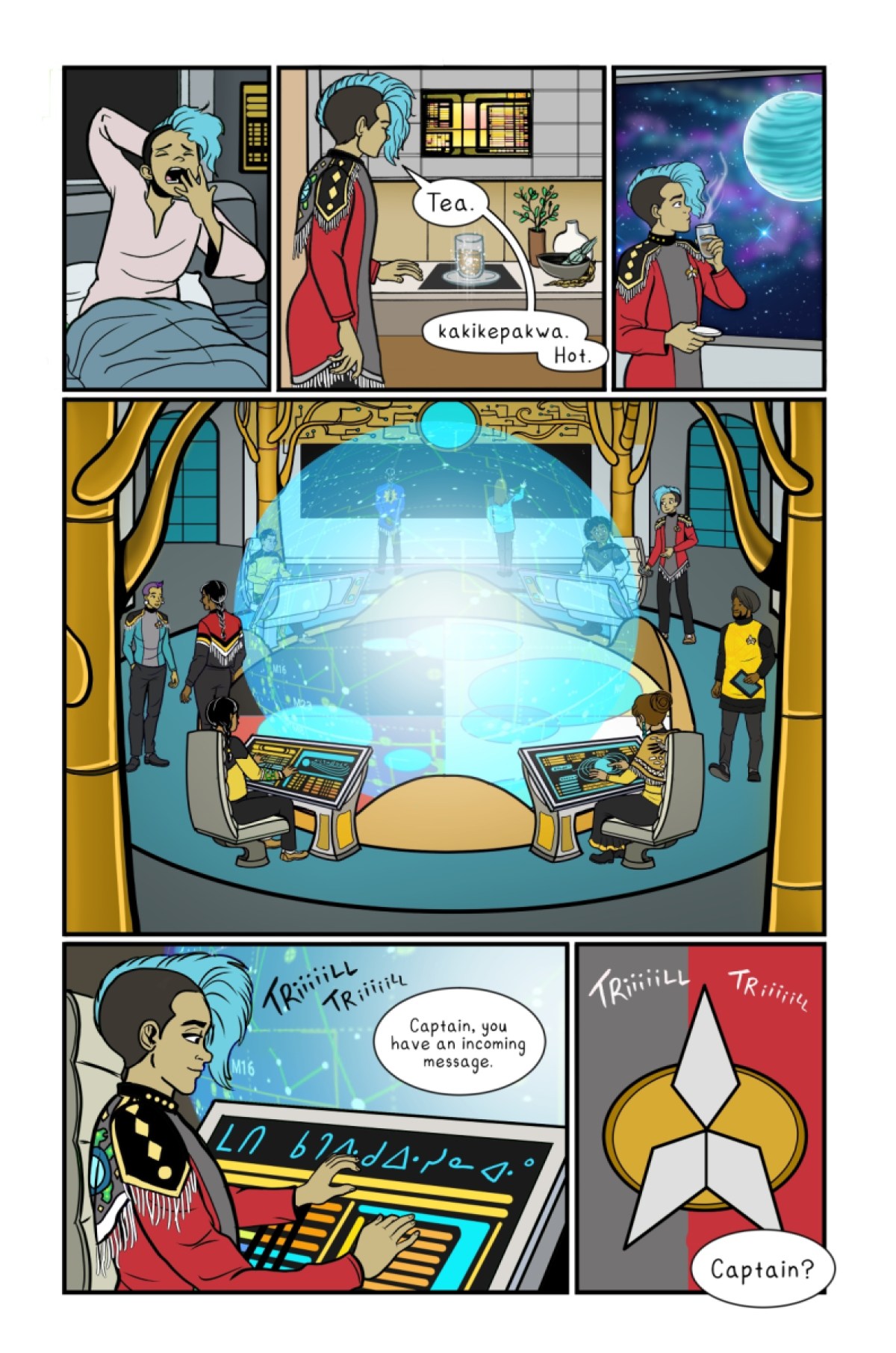 Page 5 of Dorvan V by Alina Pete from Indiginerds