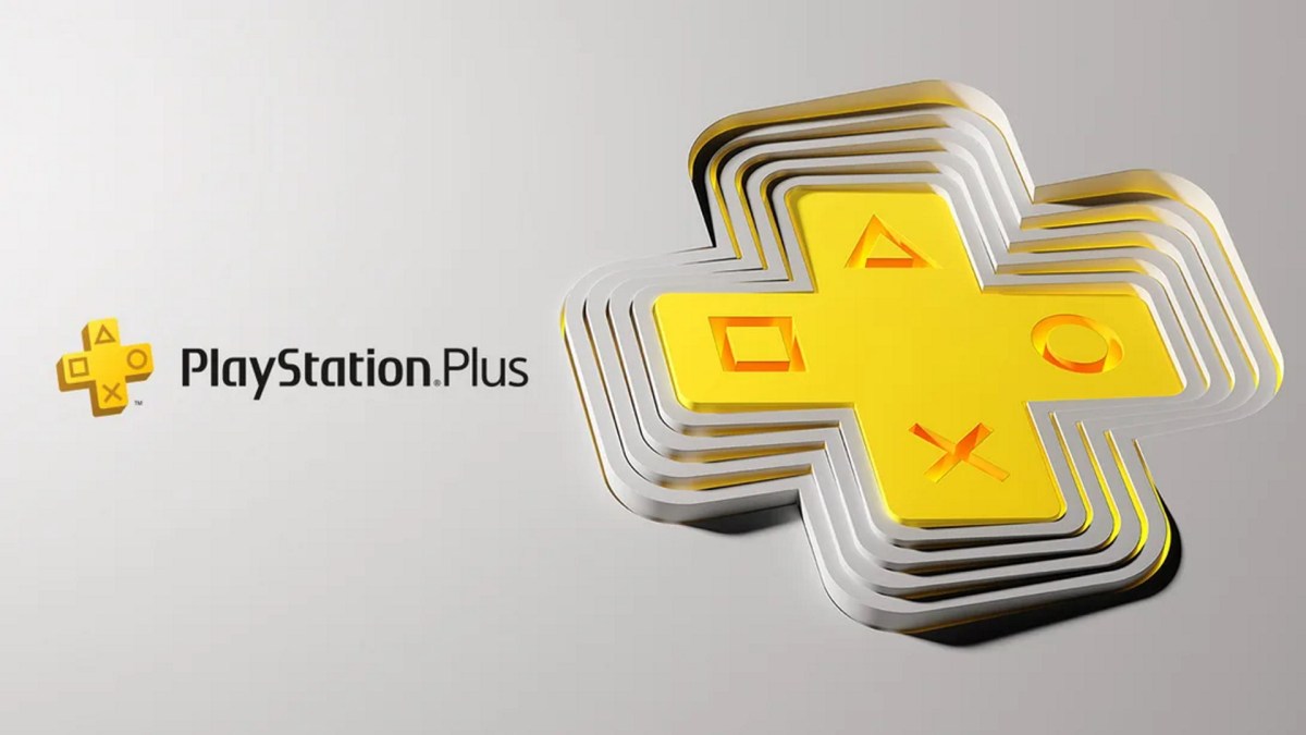 PlayStation Plus new logo with more millennial grey instead of bright blue.
