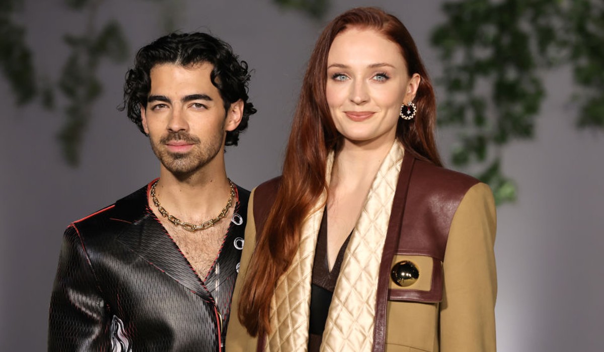 Joe Jonas and Turner attend a fashion show
