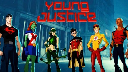 The Young Justice team in HBO Max's Young Justice