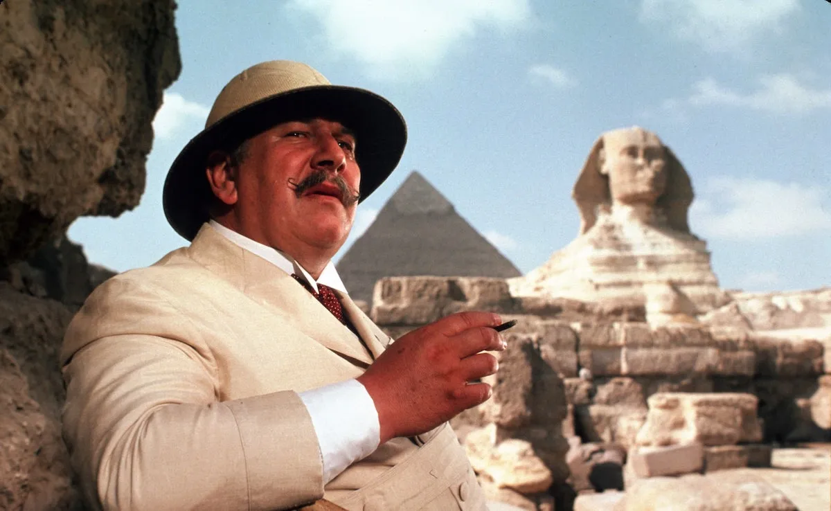 Hercule Poirot in Death on the Nile.