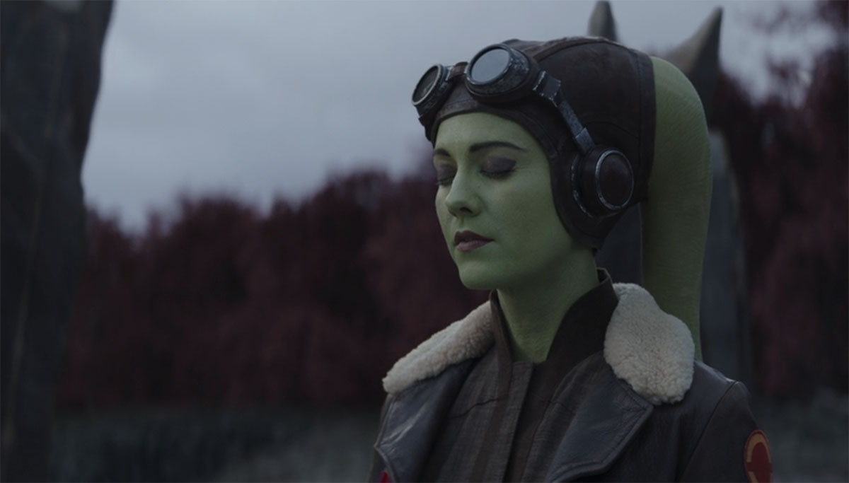 Hera feeling the Force in Ahsoka