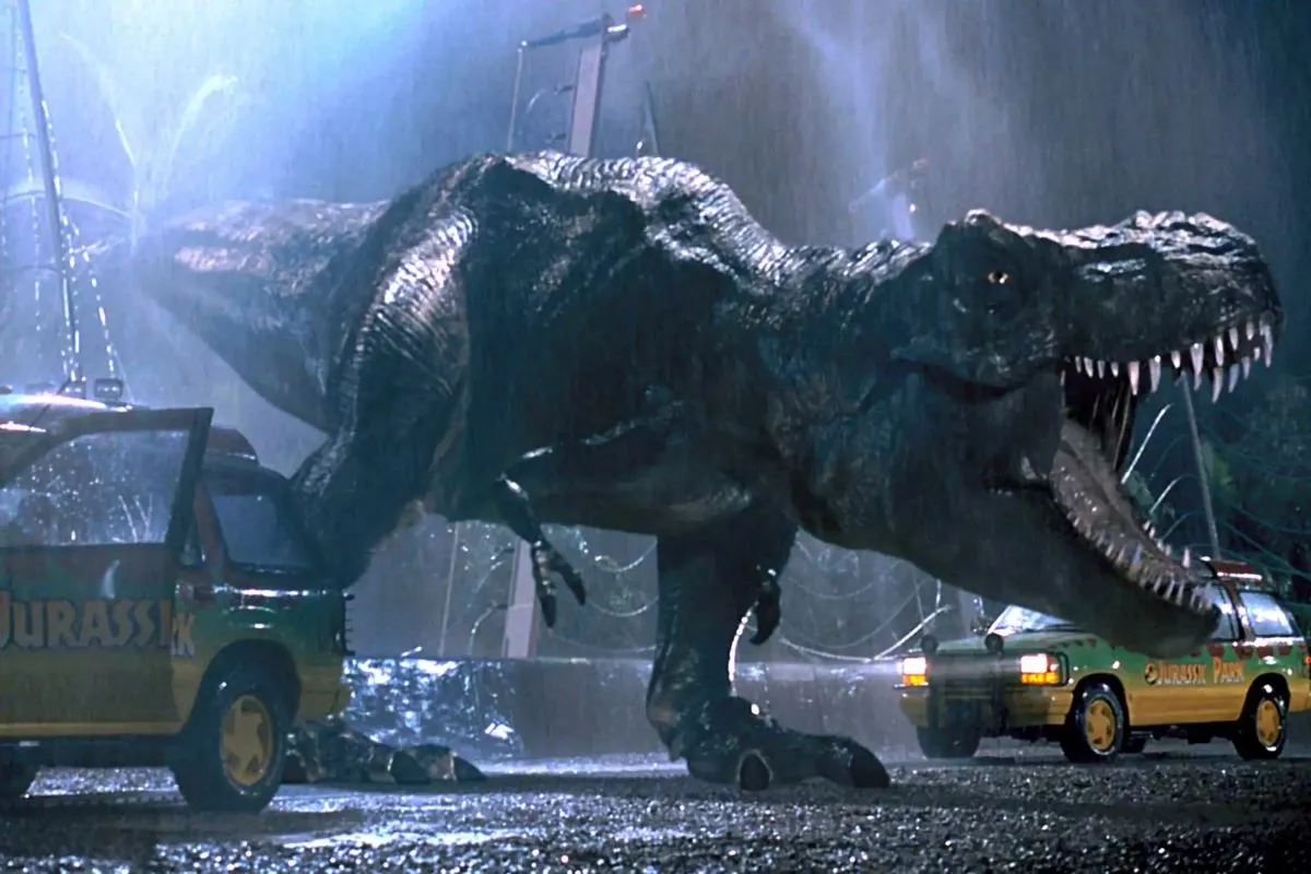The T-Rex from 'Jurassic Park'