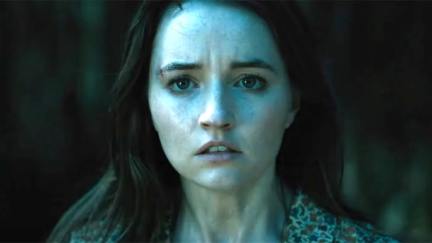 Brynn (Kaitlyn Dever) looking terrified in 'No One Will Save You'