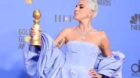 Lady Gaga at the 76th Golden Globes Award