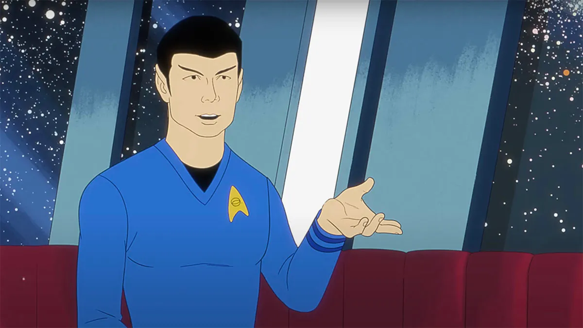 Spock in Star Trek very short treks