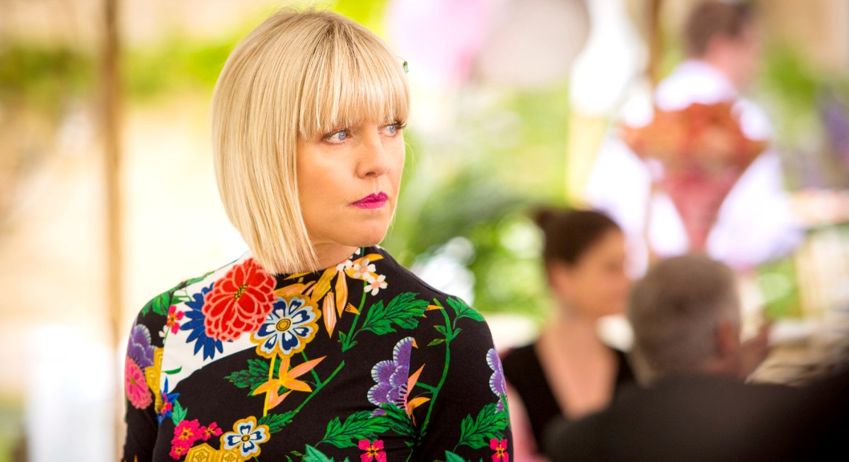 Ashley Jensen as Agatha Raisin in Agatha Raisin