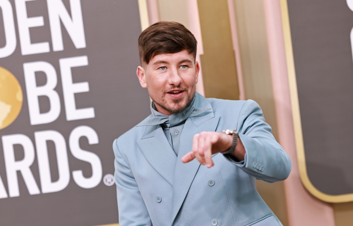 Barry Keoghan at the Golden Globes