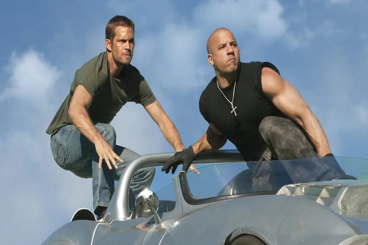 Brian and Dom in Fast Five