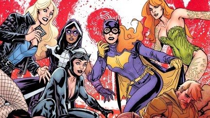 Canary, Huntress, Catwoman, Batgirl, and Poison Ivy in Birds of Prey comic