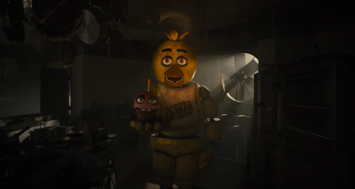 Chica and Carl from Five Nights at Freddy's