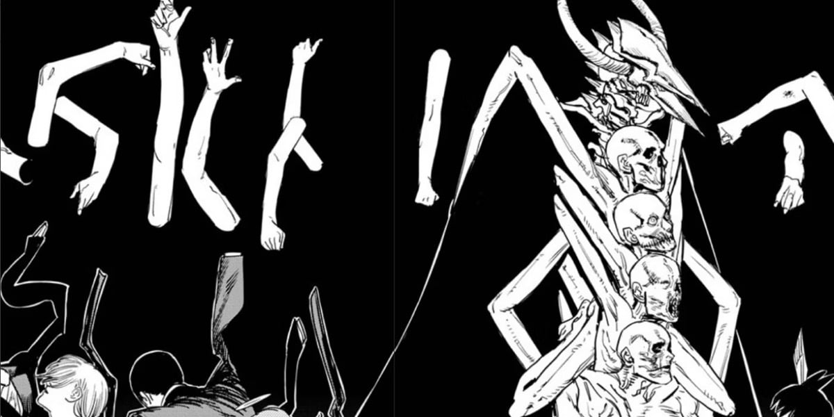 The Darkness Devil being spooky in "Chainsaw Man" 