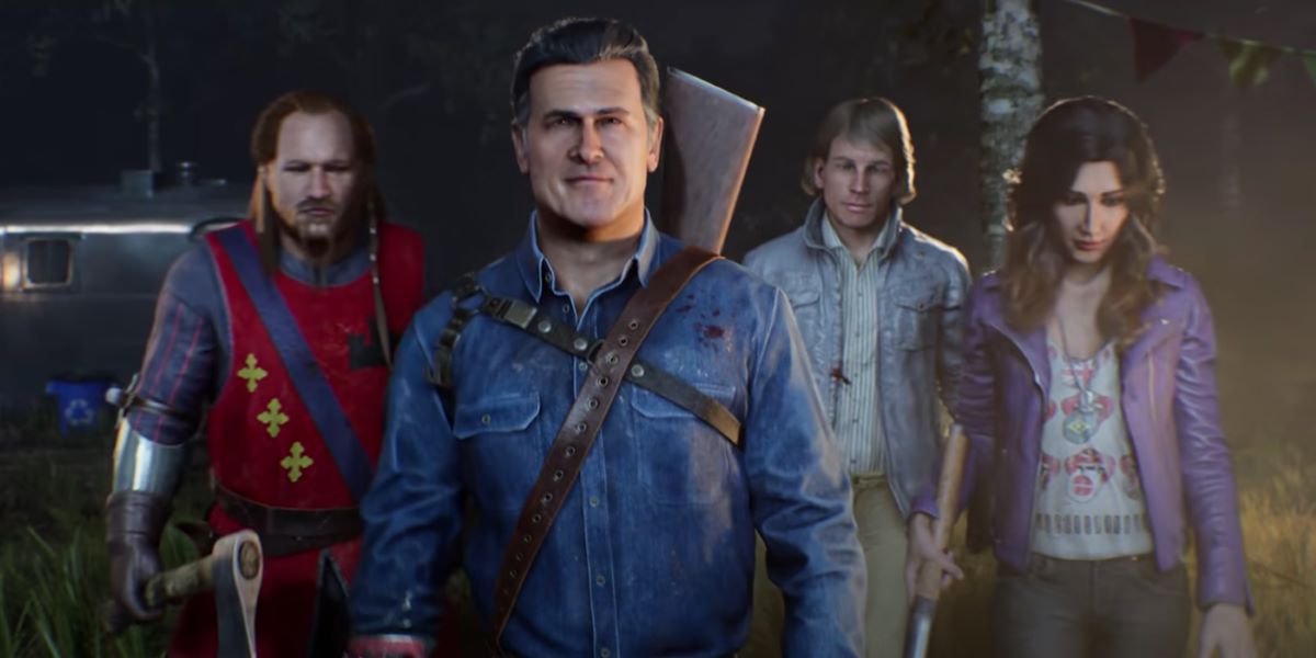 Banner for Evil Dead the Game with Ash Williams