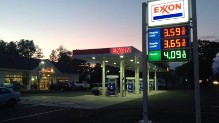 Photo of an Exxon Gas Station