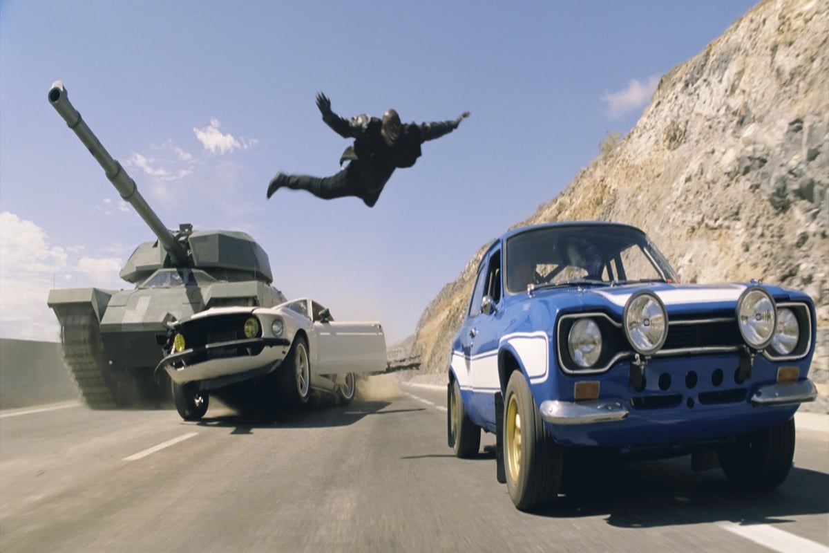 Crazy stunts in Fast and Furious 6
