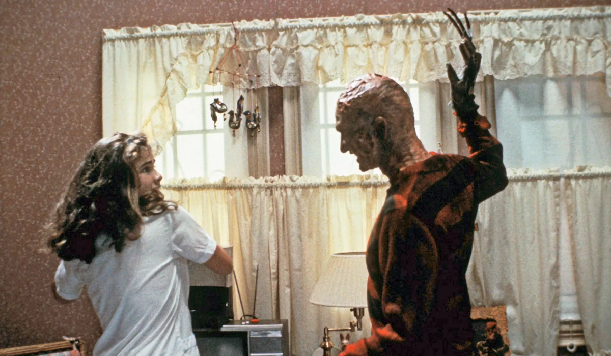 Heather Langenkamp Robert Englund in A Nightmare on Elm Street (1984)