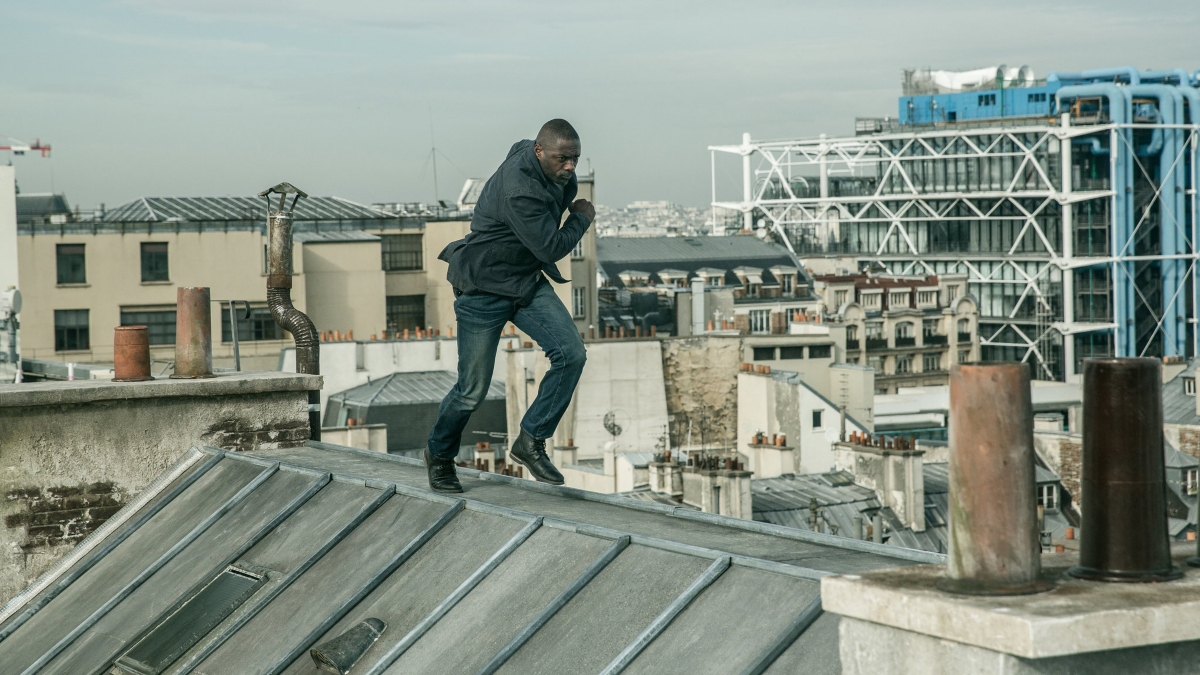 Idris Elba in 'The Take' (Image: High Top Releasing)