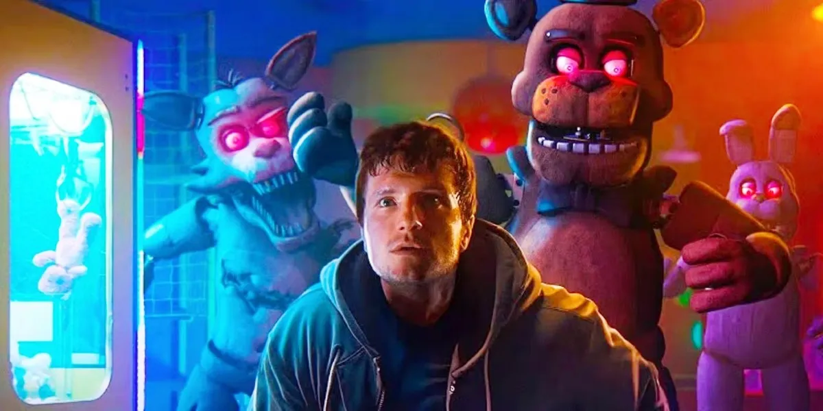 Josh Hutcherson as Mike in Five Nights at freddy's