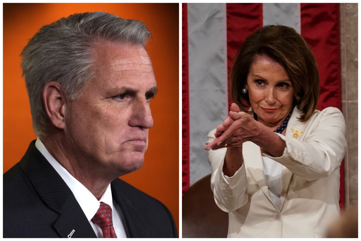 Kevin McCarthy Fired by GOP Loses House Speakership Nancy Pelosi Could Never
