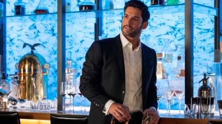 Tom Ellis as Lucifer in Lucifer season 6.