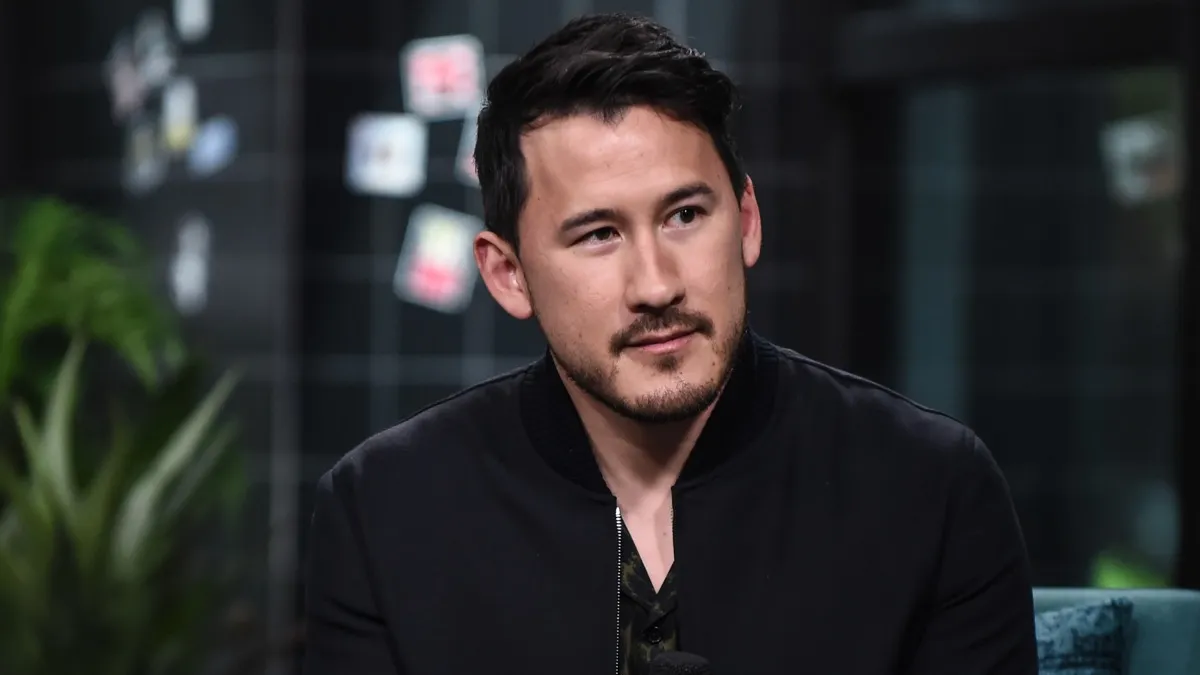 NEW YORK, NEW YORK - NOVEMBER 12: YouTuber Mark Edward Fischbach aka Markiplier attends the Build Series to discuss his new game "A Heist with Markiplier" at Build Studio on November 12, 2019 in New York City. (Photo by Daniel Zuchnik/Getty Images)