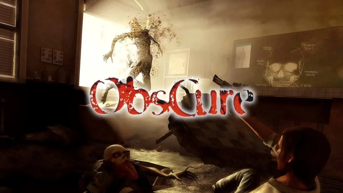 Banner for ObsCure, 2004 horror game