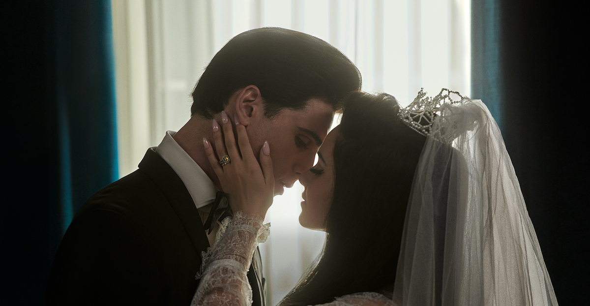 priscilla presley wedding dress Elvis and Presley's Photos: A Look Back this elbow length veil brings that unforgettable vintage glamour into a modern Priscilla Presley Wedding Theme |
