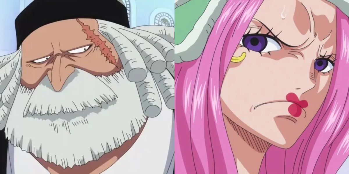 Saturn anime version and Bonney Bartholomew anime version from One Piece