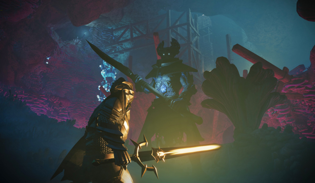 A screen shot from the game Enshrouded