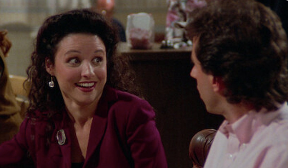 Julia Louis-Dreyfus as Elaine Benes in Seinfeld
