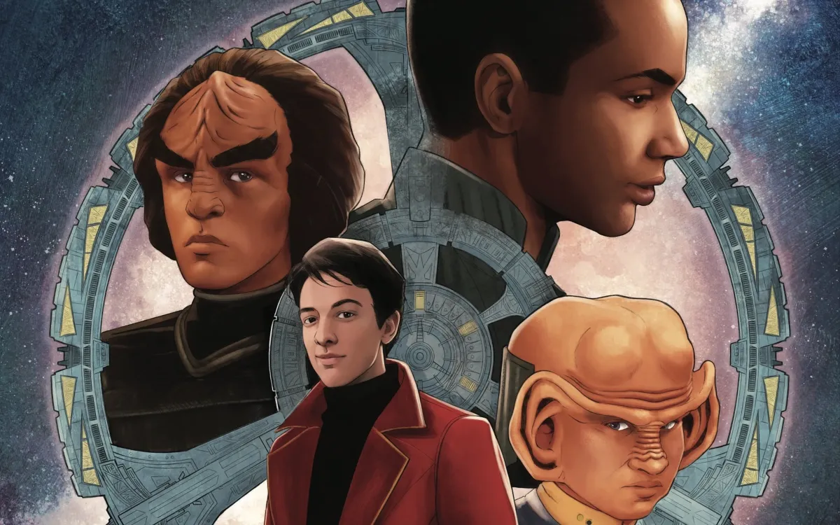 The cover for IDW's Sons of Star Trek comic books.