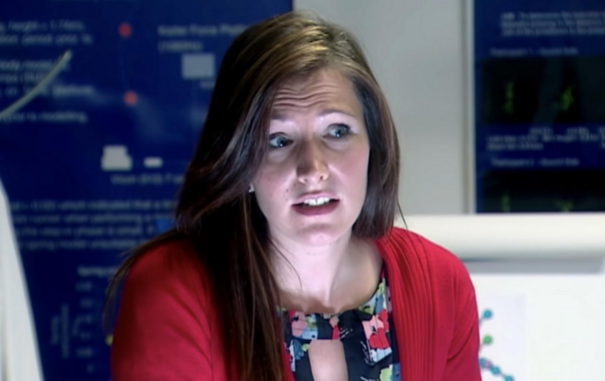 Lucy Montgomery as April in The IT Crowd