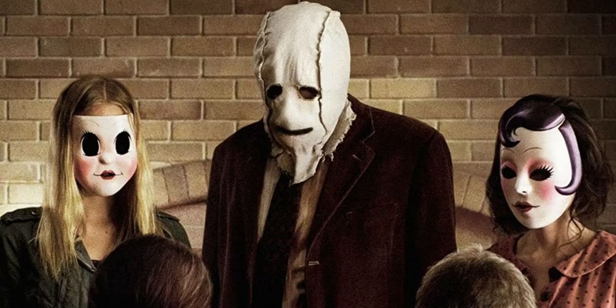 Three masked assailants  in "The Strangers"