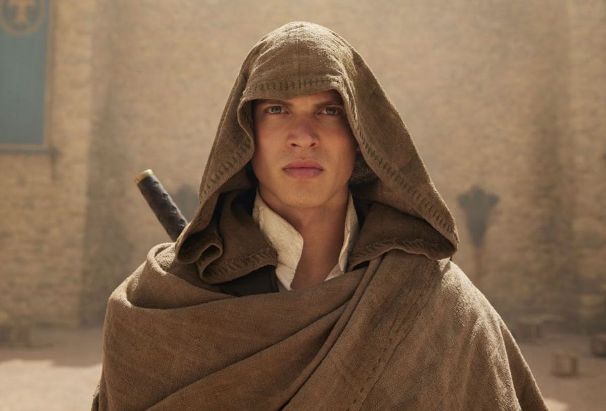 Rand al'Thor, played by Josha Stradowski, as he appears in the finale of the second season of The Wheel of Time