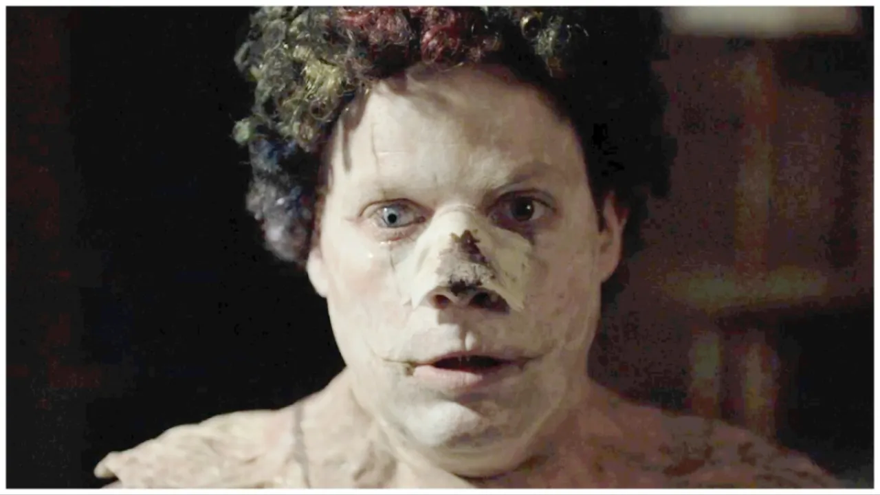Kent (Andy Powers) finds himself slowly transforming into a clown in 'Clown'.