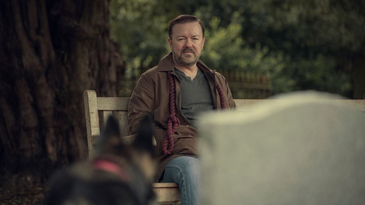 ricky gervais in netflix's after life