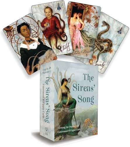 Box and selected cards from the Sirens' Song Lenormand and Kipper set.