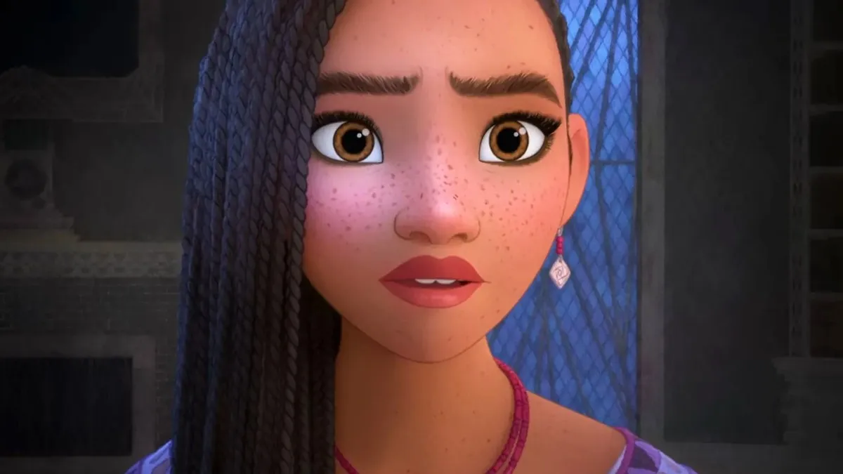 Ariana DeBose as the voice of Asha in Wish