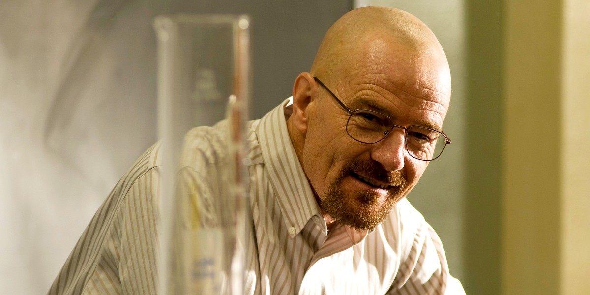 Bryan Cranston as Walter White in Breaking Bad