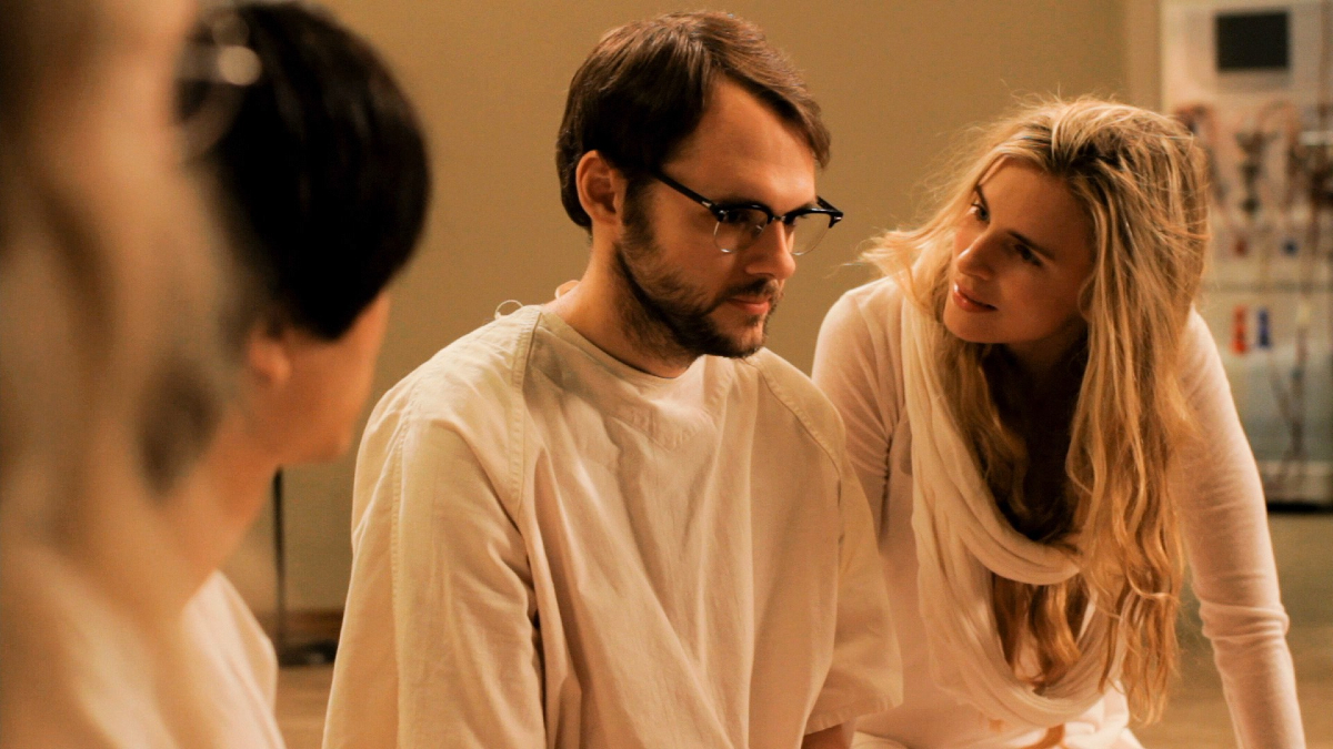 Christopher Denham and Brit Marling in 'Sound of My Voice'