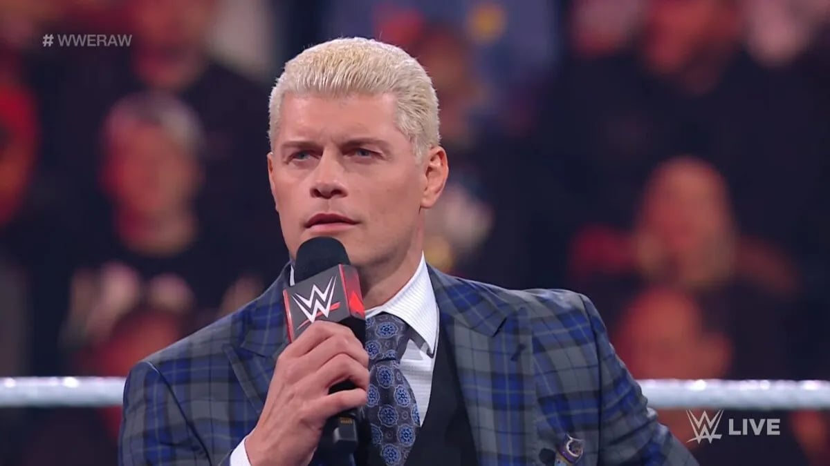 Cody Rhodes at Monday Night Raw