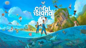 Coral Island starting screen
