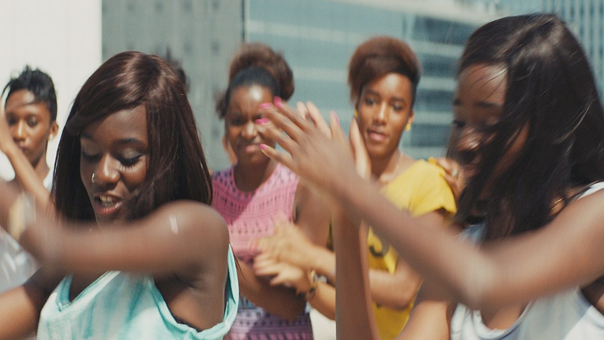 Dancing scene from the film 'Girlhood' (2014)