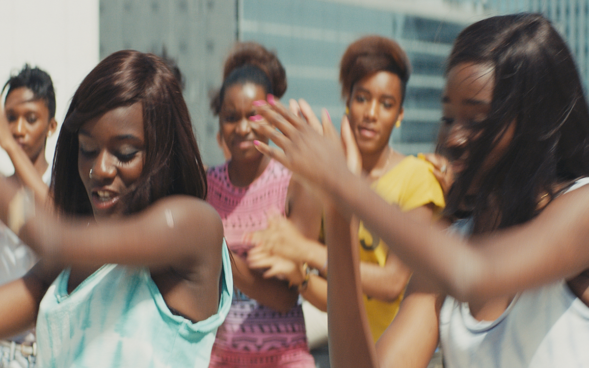 Dancing scene from the film 'Girlhood' (2014)