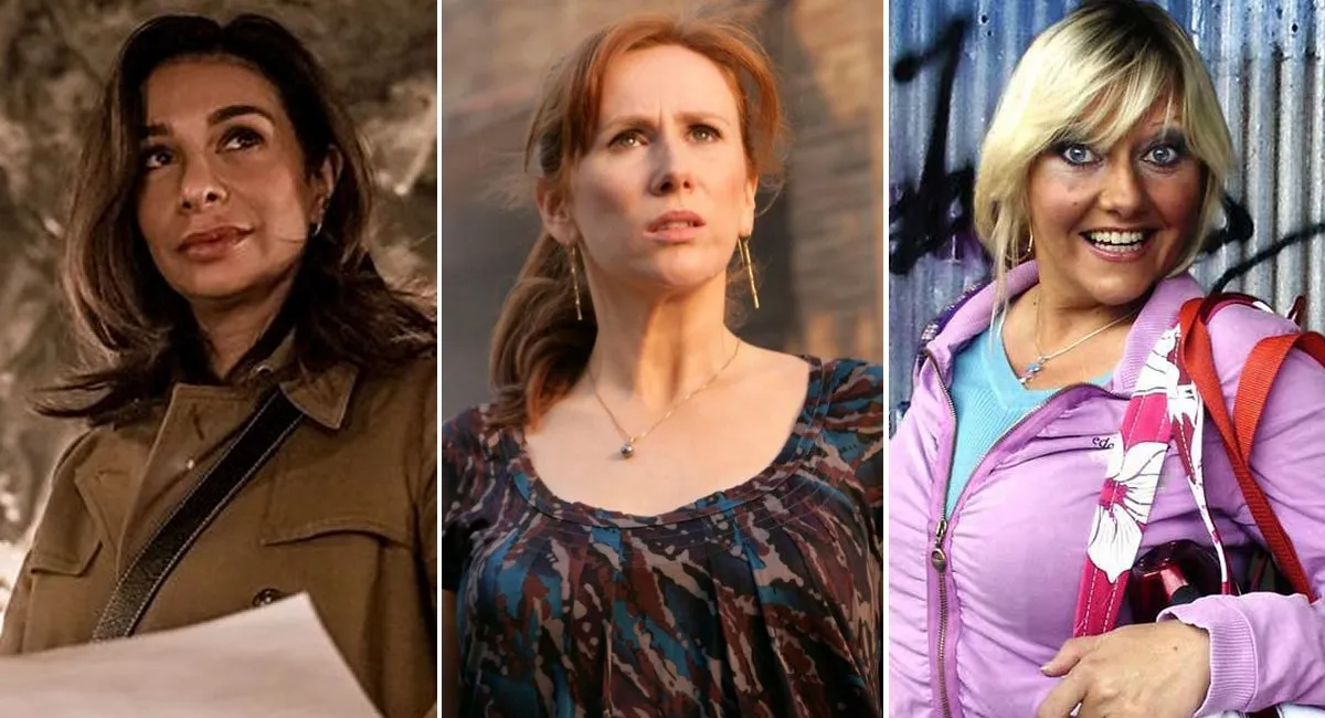 Najia Khan, Donna Noble and Jackie Tyler in Doctor Who