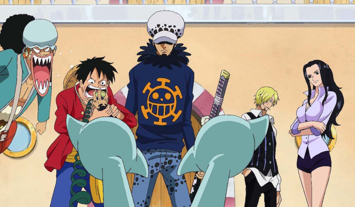 Dressrosa arch 'One Piece'