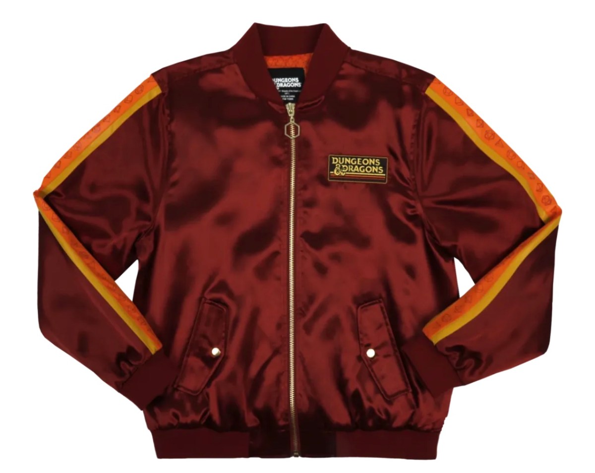 Dungeons and Dragons Satin Bomber Jacket via Heroes & Villains