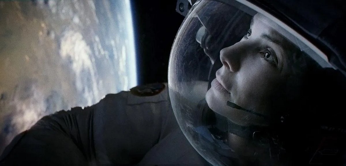 Sandra Bullock in Gravity (Warner Bros)