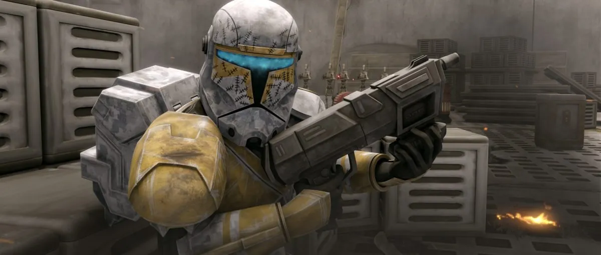 Clone Captain Gregor in The Clone Wars