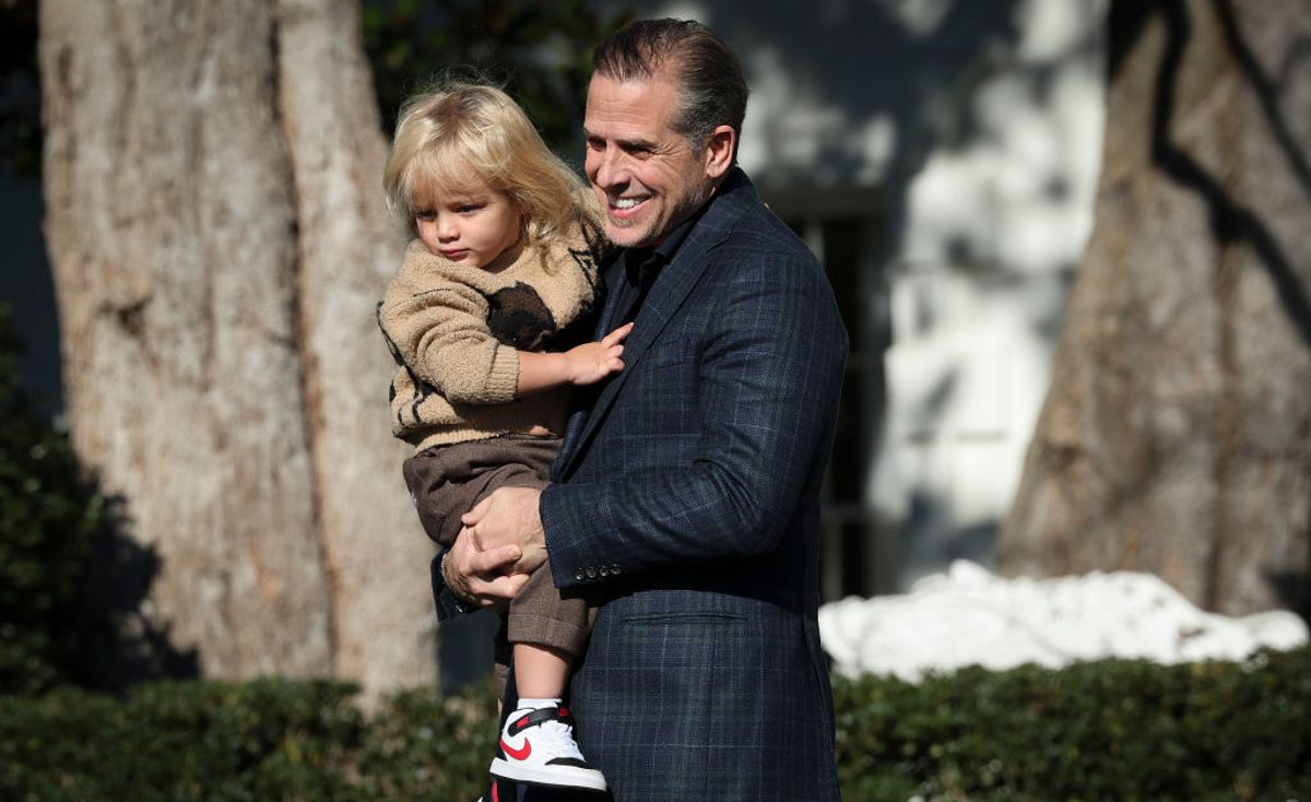 Hunter Biden at Thanksgiving Event in 2022